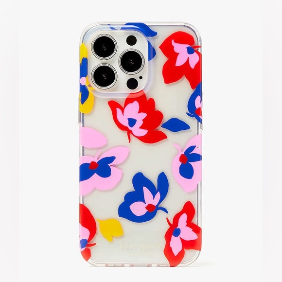 Kate Spade Summer Floral iPhone 13 Pro Case - Picture 1 of 7